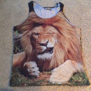 Winking Lion Tank Top
